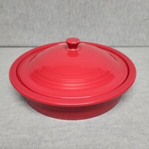 Fiestaware Red Tortilla Warmer